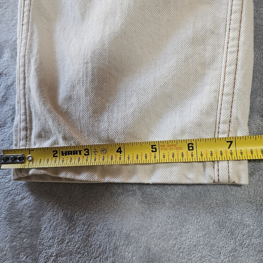 La Fetiche Cream Straight-Leg‎ Jeans - Picture 12 of 12